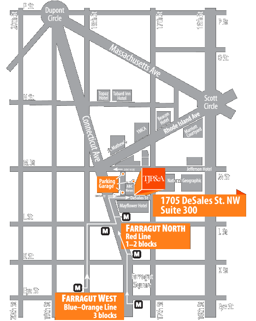 street map of our location